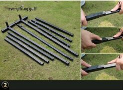 Hướng dẫn lắp đặt lưới tập Swing Golf tại nhà 2