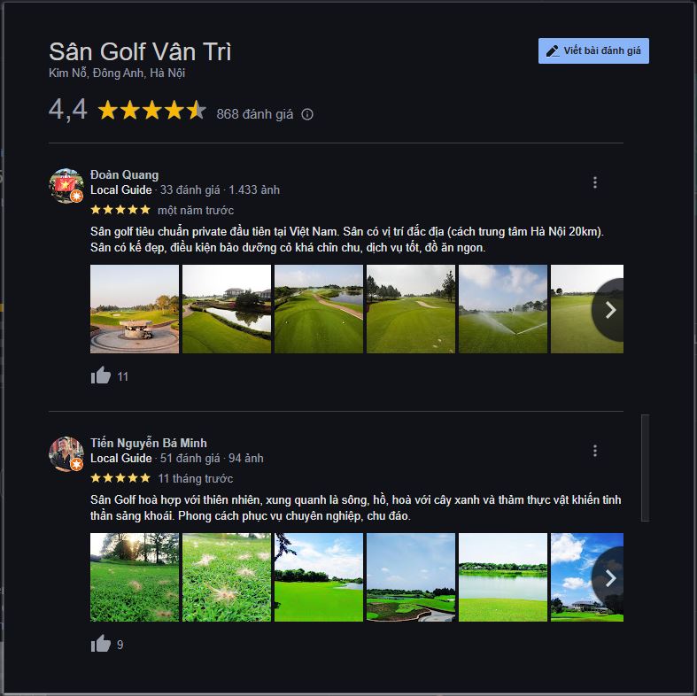 Sân Golf Vân Trì – Điểm Đến Đẳng Cấp Cho Golfer Tại Hà Nội 